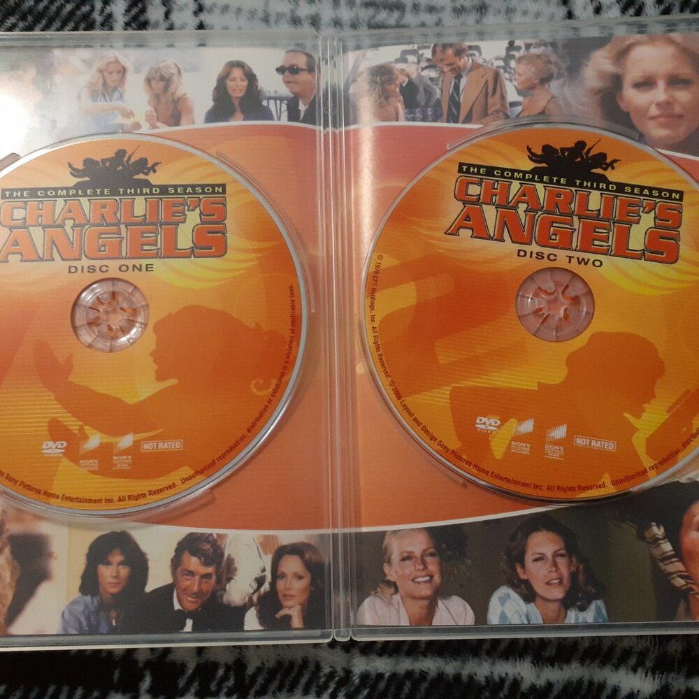 CHARLIE'S ANGELS COMPLETE 3 SEASON KATE JACKSON, JACLYN SMITH, CHERYL LADD DVD - Picture 12 of 16